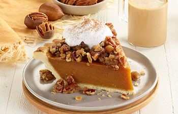 Crunchy Pecan Pumpkin Pie