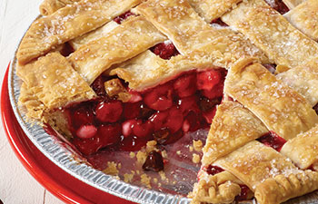 Marshmallow Chocolate Chip Cherry Pie