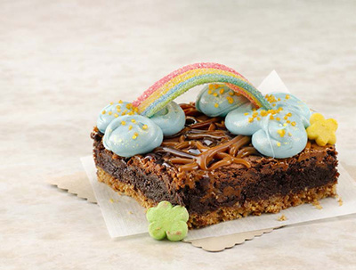 Lucky Rainbow Brownie