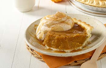 Pumpkin Spice Latte Pie