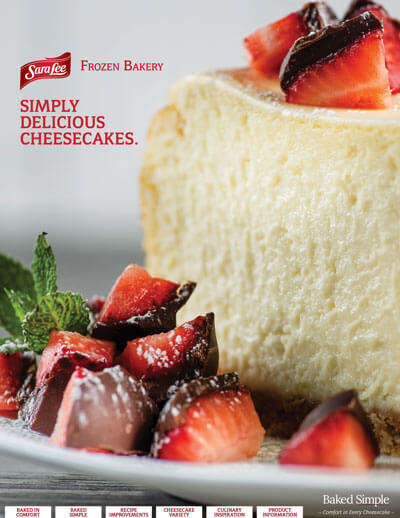 Sara Lee<sup>®</sup> Cheesecakes Brochure