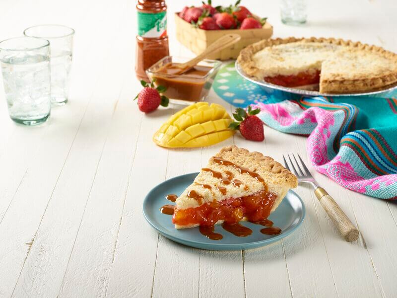 Strawberry Mangonada Pie