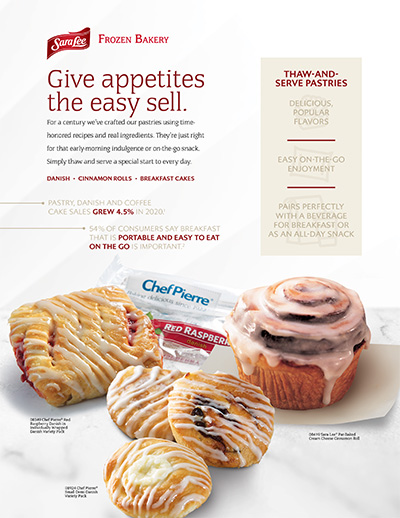 Chef Pierrre<sup>®</sup> Pastries Sell Sheet