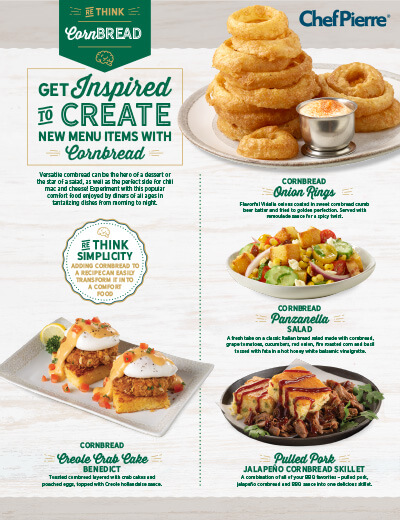 Re-Think Cornbread Sell Sheet