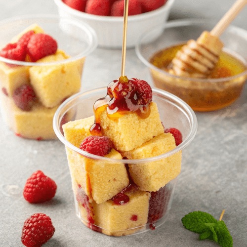 Sweet Heat Raspberry Pound Cake