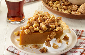Walnut Crunch Pumpkin Pie