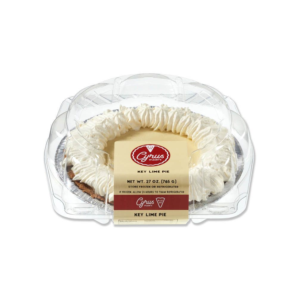 Cyrus O'Leary's® Cream Pie 9" Topped Key Lime 6ct/27oz