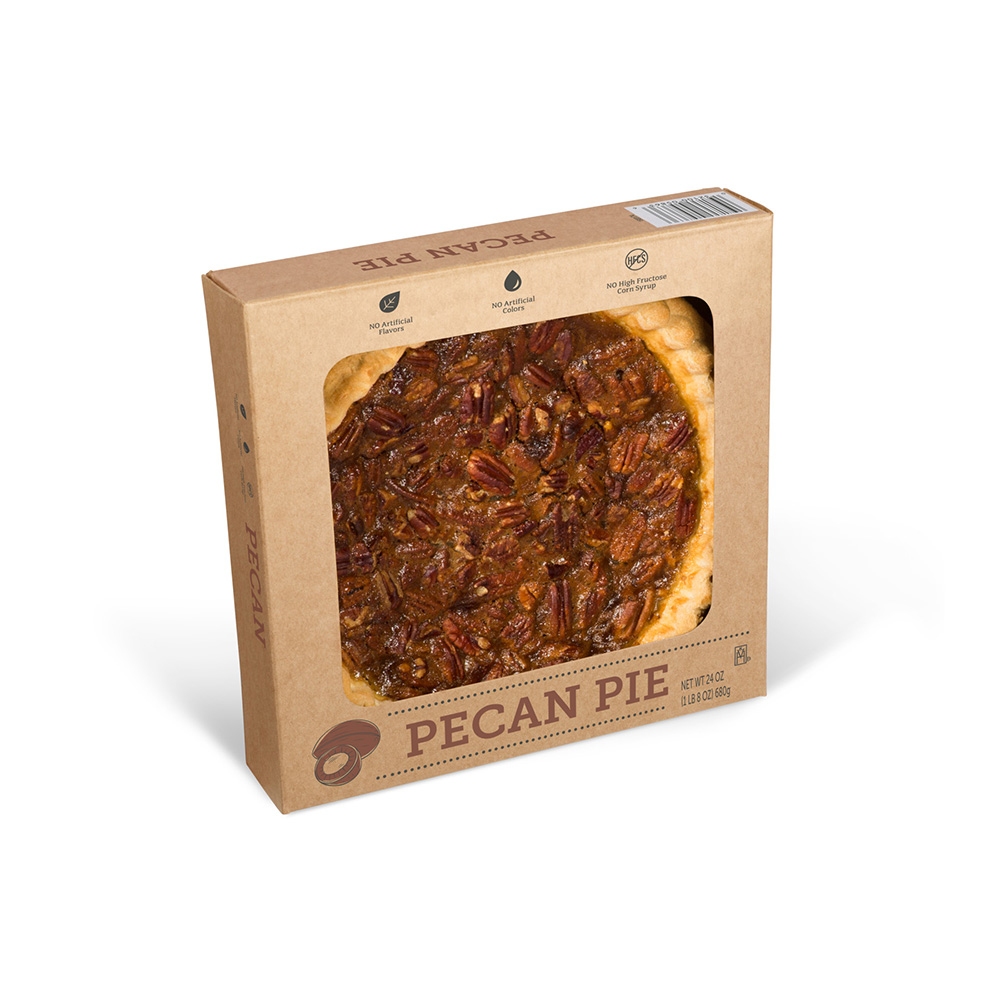 Chef Pierre® Open Face Pie 8" Pre-Baked Pecan 6ct/23oz