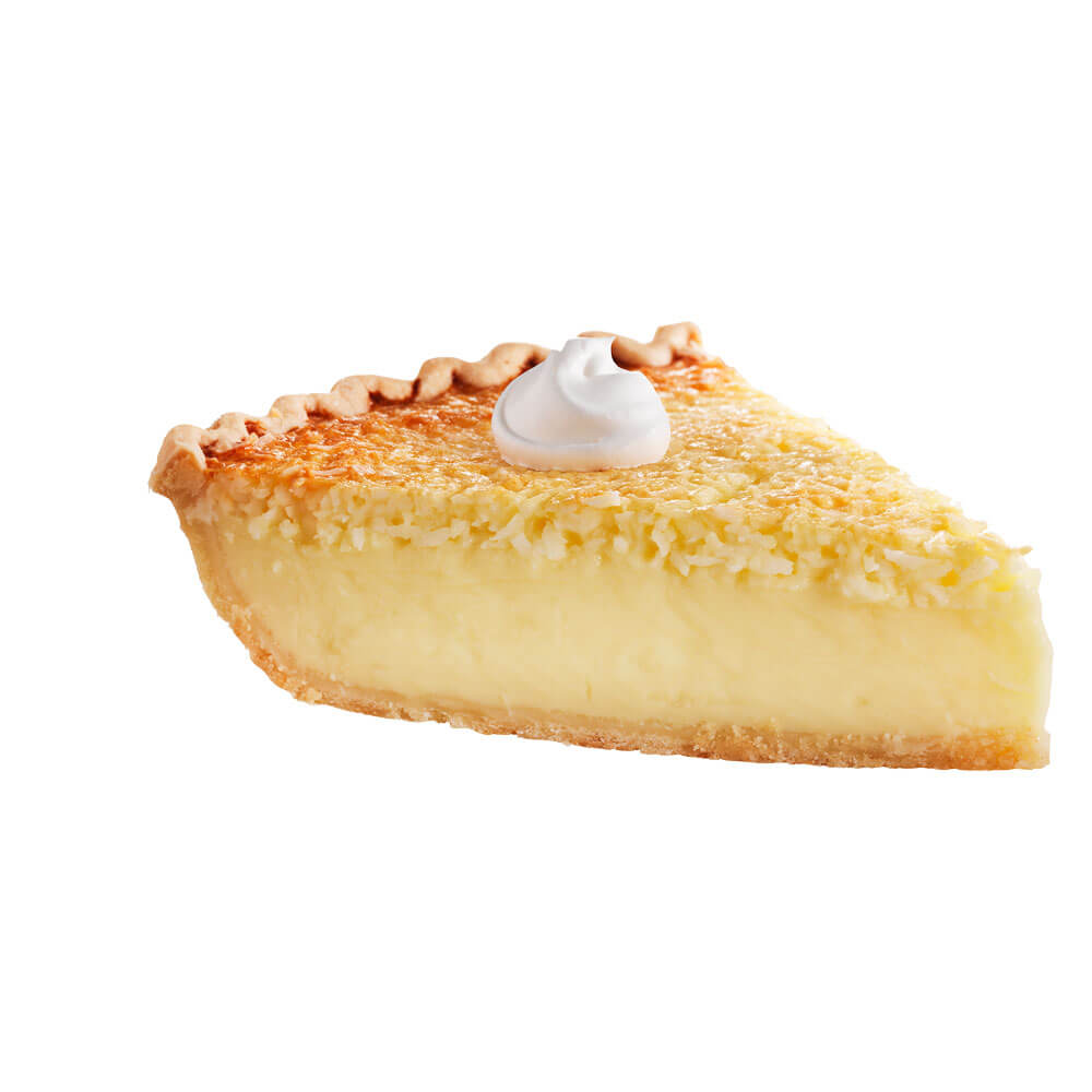 Chef Pierre® Open Face Pie 10" Unbaked Coconut Custard 6ct/42oz