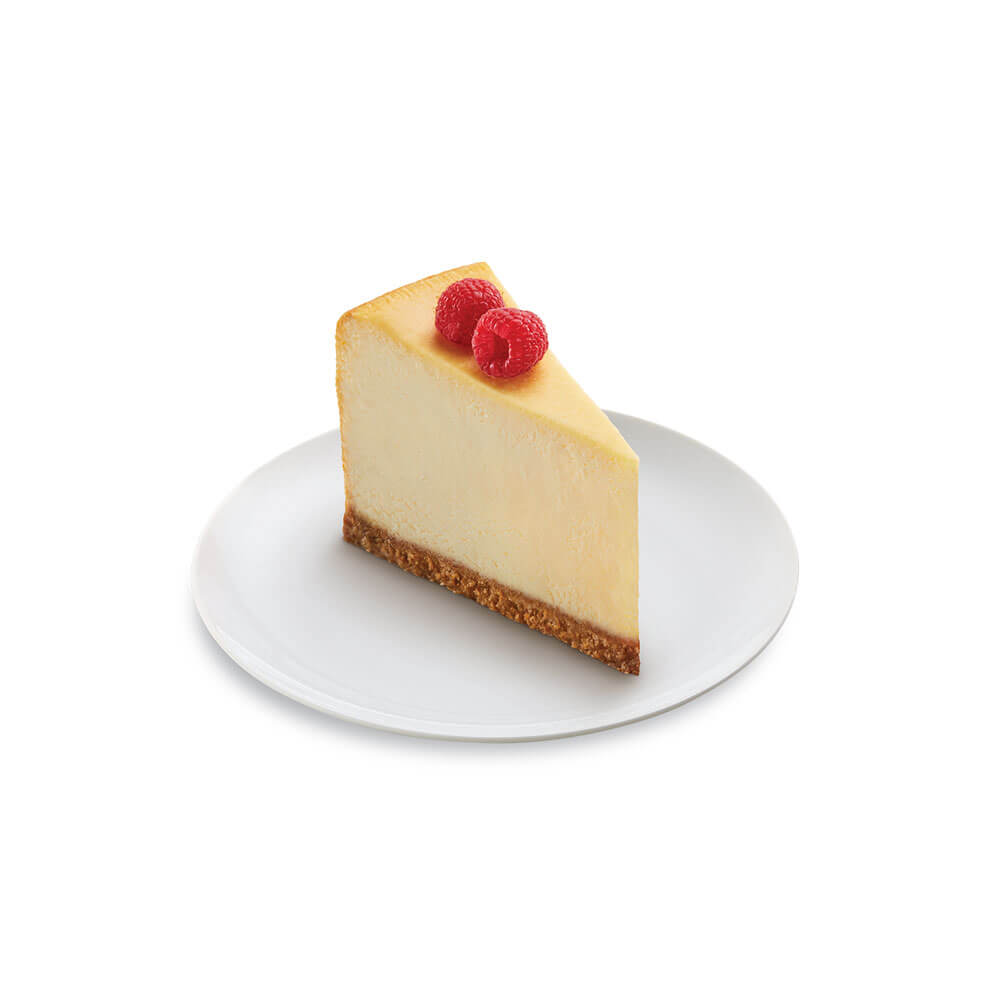 Sara Lee® New York Style Cheesecake 10" Round Plain Hi-Rise® Pre-Cut 16-Slice 2ct/131oz