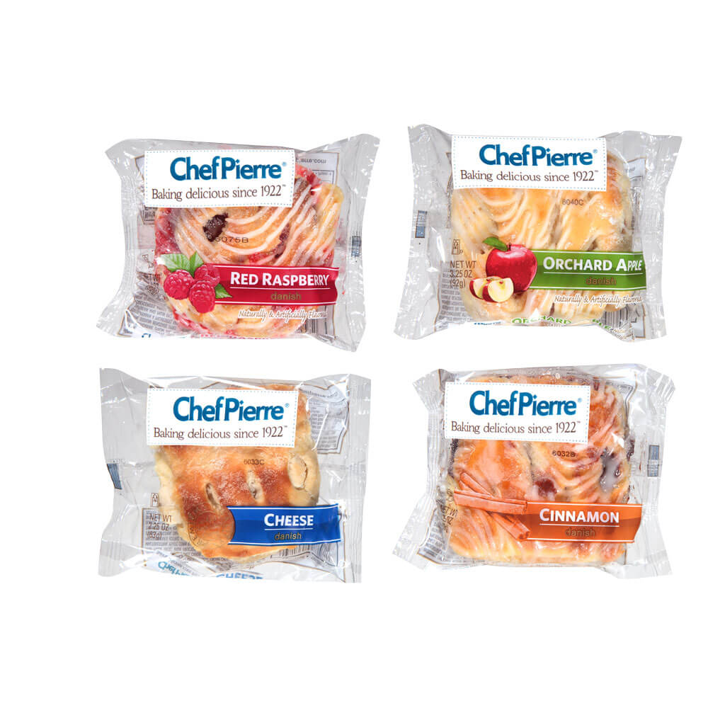 Chef Pierre® Individually Wrapped Danish Variety Pack 24ct
