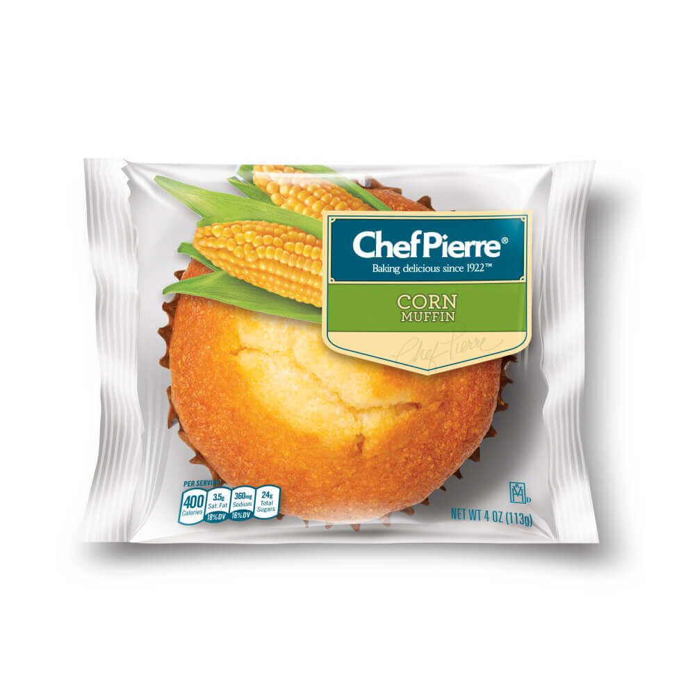 Chef Pierre® Individually Wrapped Muffin Corn 24ct/4oz