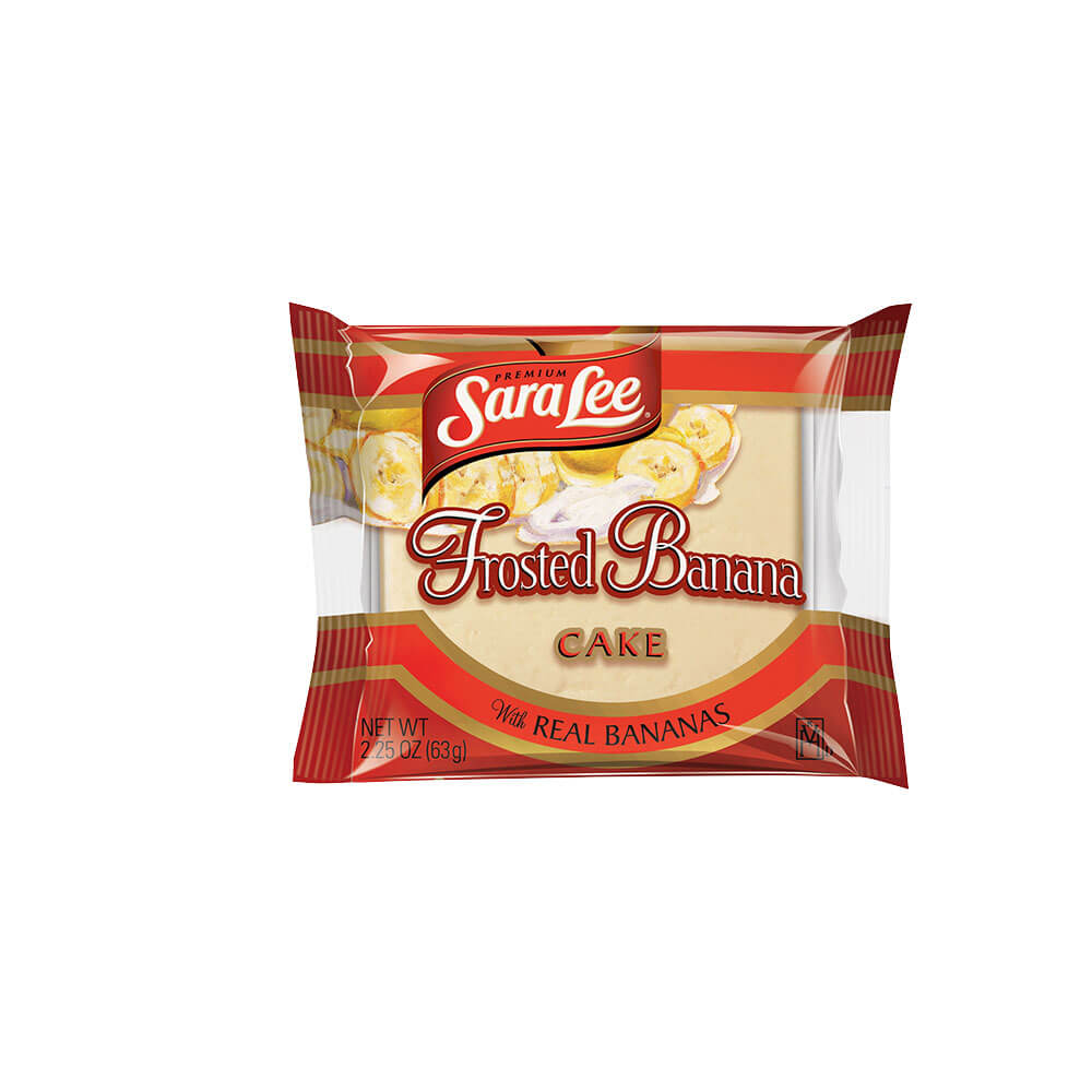 Sara Lee® Individually Wrapped Cake Slice Iced Banana 24ct/2.25oz