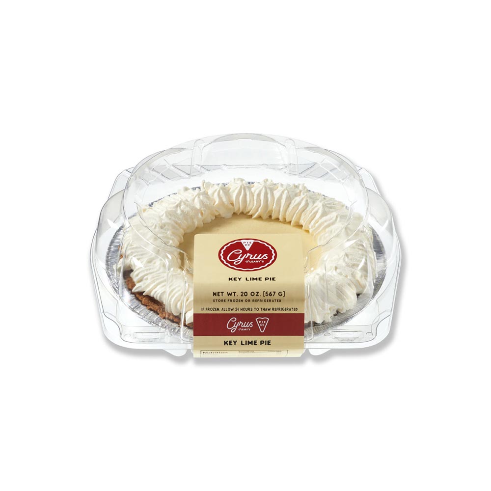 Cyrus O'Leary's® Cream Pie 8" Topped Key Lime 8ct/20oz