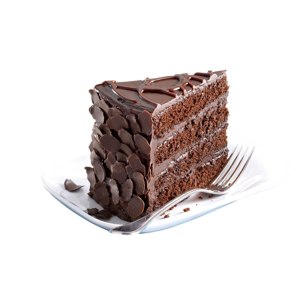 Bistro Collection® Gourmet 4-Layer Cake 9" Round World's Greatest Chocolate Pre-Cut 14-Slice 2ct/92oz