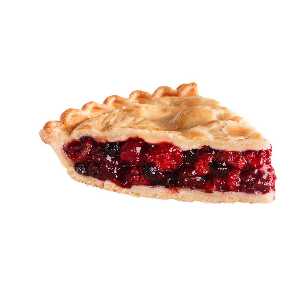 Chef Pierre® Hi-Pie® Premium Fruit Pie 10" Unbaked Wild Berry Blast with Zesty Lemon Crust 6ct/47oz