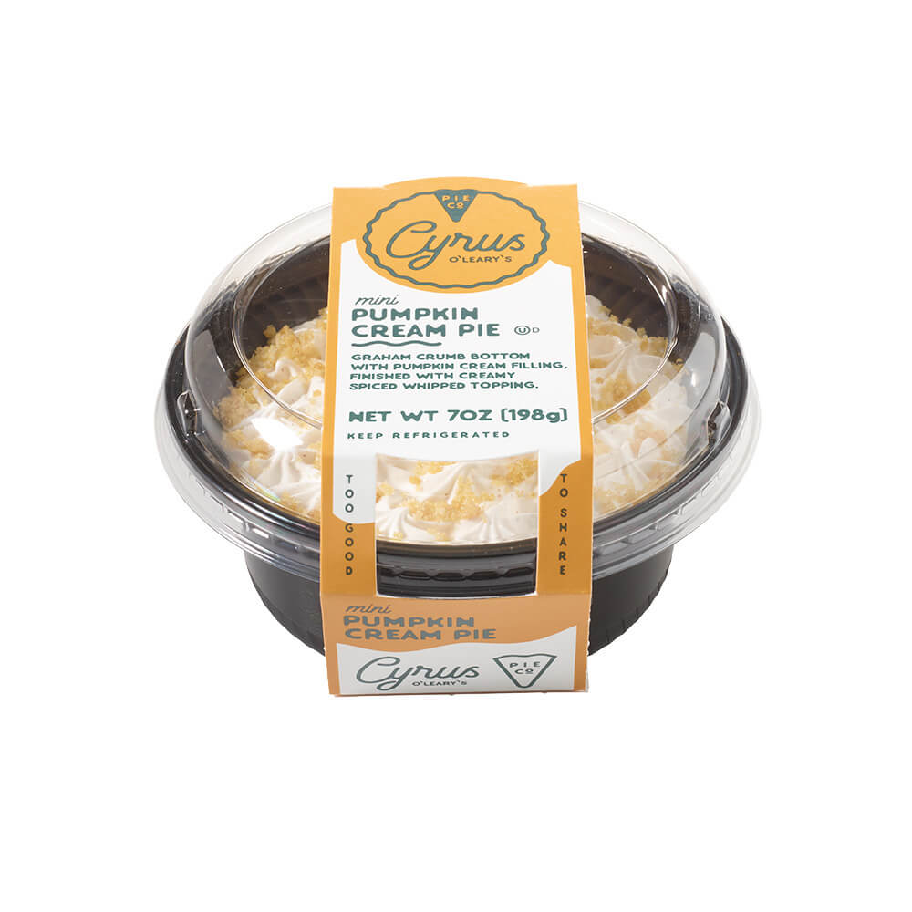 Cyrus O'Leary's® Cream Pie Mini Pumpkin 16ct/7oz