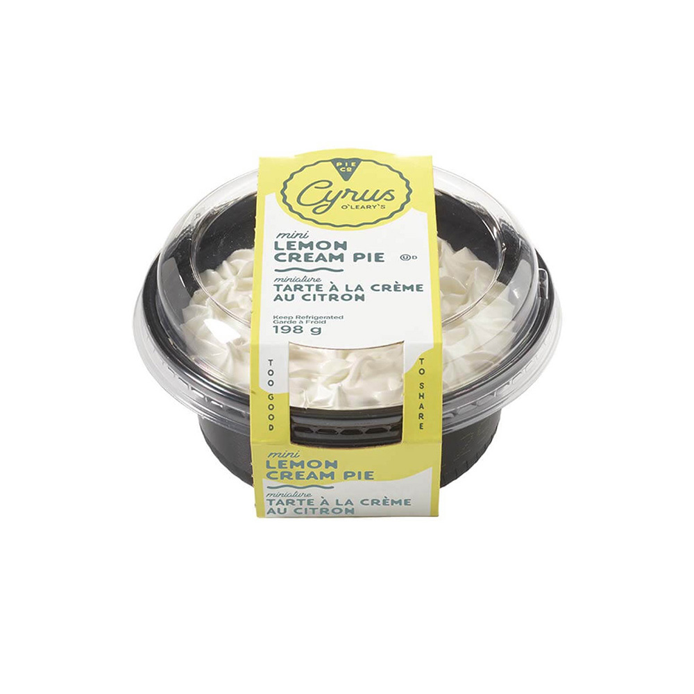 Cyrus O'Leary's® Cream Pie Mini Lemon Canada 16ct/7oz