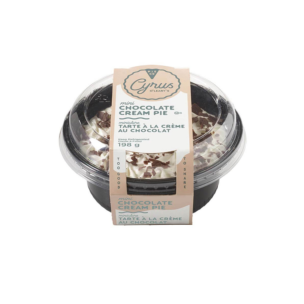 Cyrus O'Leary's® Cream Pie Mini Chocolate Canada 16ct/7oz