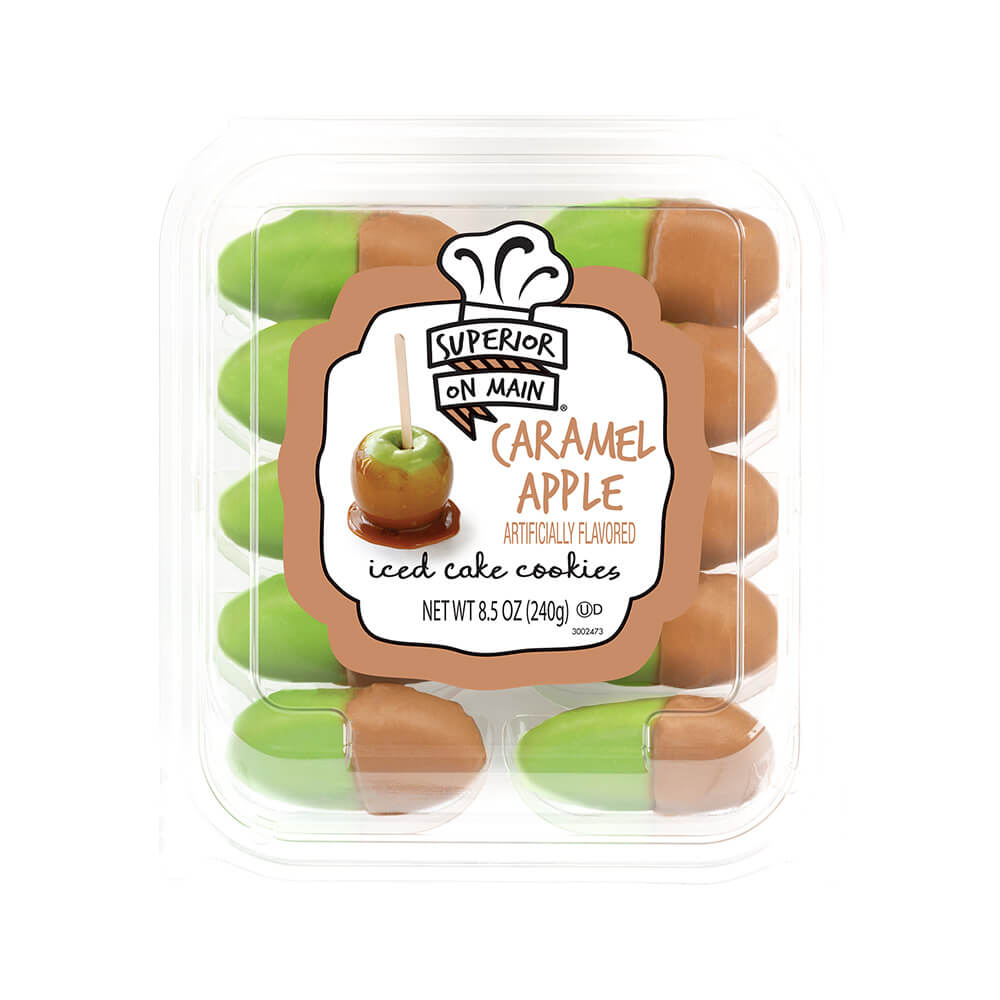 Superior on Main® Caramel Apple Iced Cake Cookies 10ct 12/8.5oz