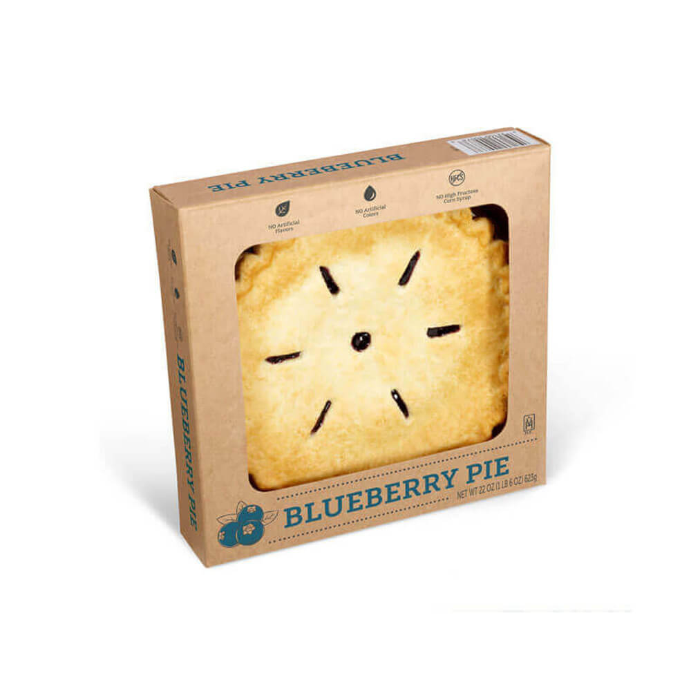 Chef Pierre® Traditional Fruit Pie 8" Pre-Baked Blueberry 6ct/22oz