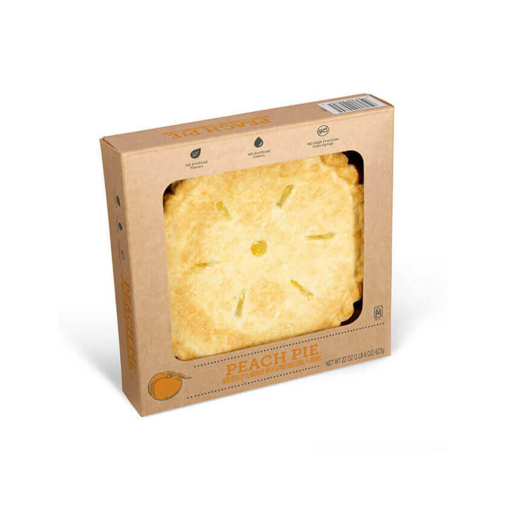 Chef Pierre® Traditional Fruit Pie 8" Pre-Baked Peach 6ct/22oz