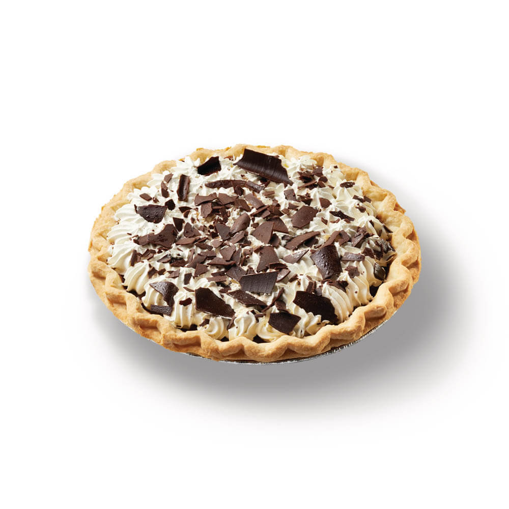 Cyrus O'Leary's® Cream Pie 8" Topped French Silk Loose Label 8ct/23oz