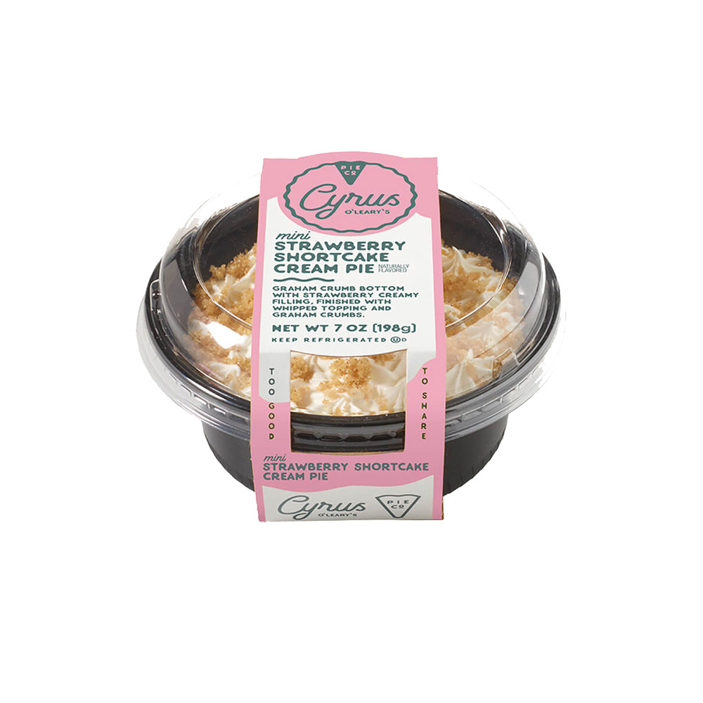Cyrus O'Leary's® Cream Pie Mini Strawberry Shortcake 16ct/7oz