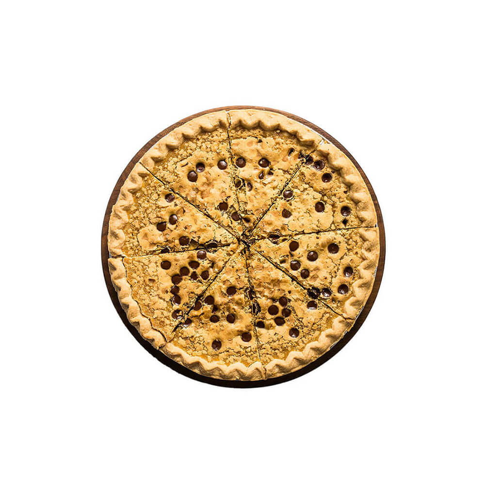 Cyrus O'Leary's® Pybrid 10" Pre-sliced 8-cut Chocolate Chip Cookie Dough Pie Made with Hershey's 6ct/31oz